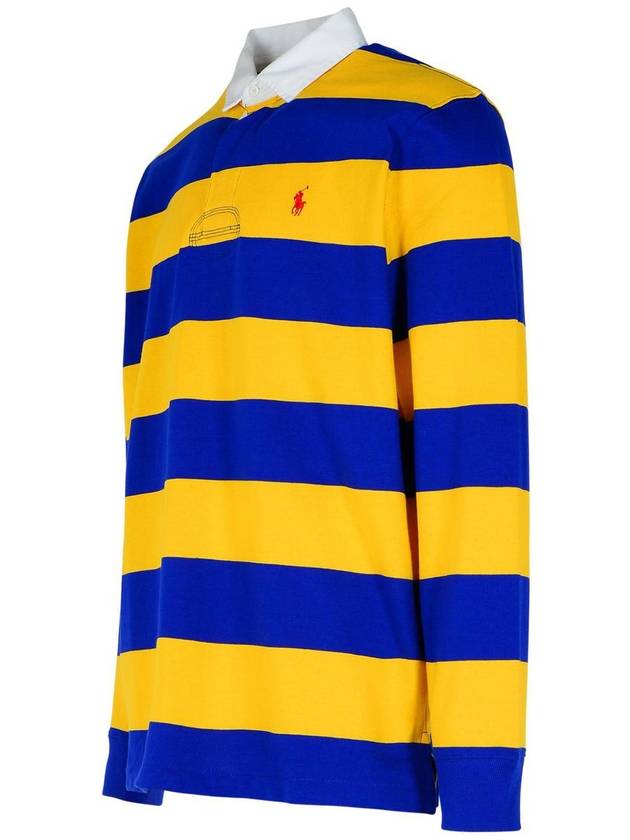 Striped Polo Shirt Yellow Royal - POLO RALPH LAUREN - BALAAN 3