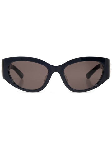 Eyewear Cat Eye Sunglasses Navy Blue - BALENCIAGA - BALAAN 1