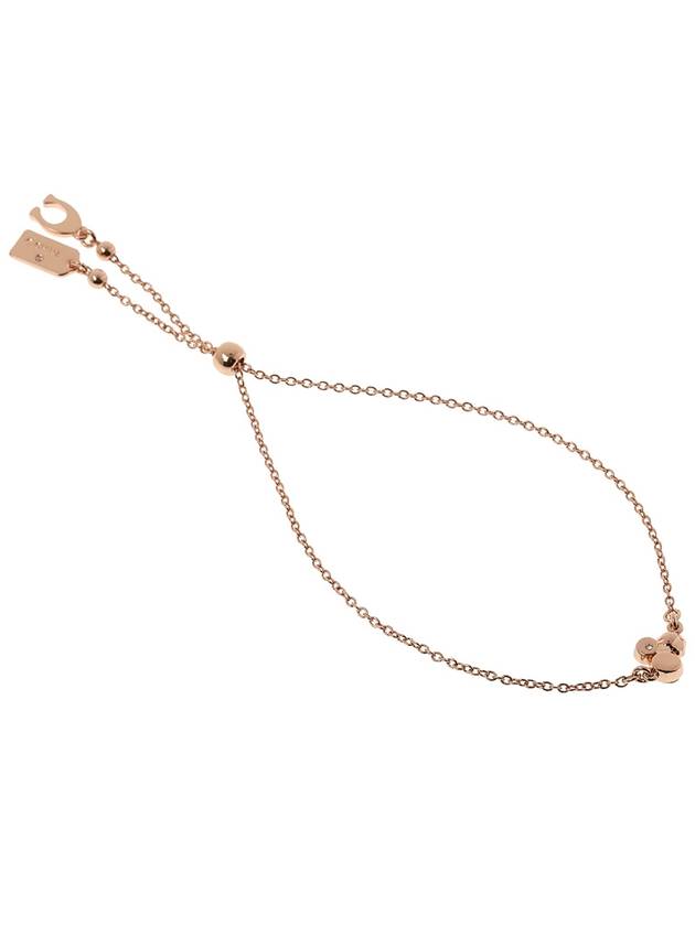 Mini Crystal Slider Bracelet C9329 ROSE GOLD - COACH - BALAAN 2
