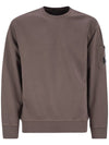 Brushed Emerized Diagonal Fleece Lens Sweatshirt Purple - CP COMPANY - BALAAN 2