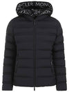 1A00021 595FK 999 ALETE Hooded Down Padded Black Women s Jacket TEO - MONCLER - BALAAN 1