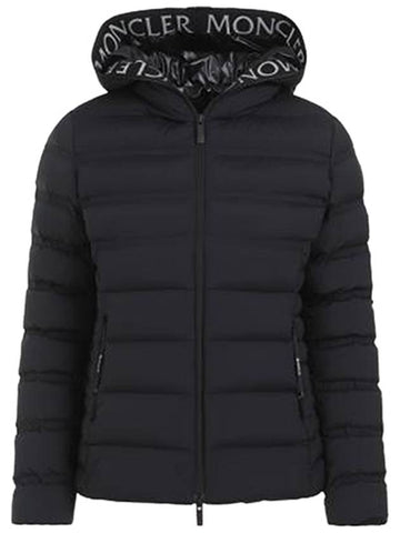 1A00021 595FK 999 ALETE Hooded Down Padded Black Women s Jacket TEO - MONCLER - BALAAN 1