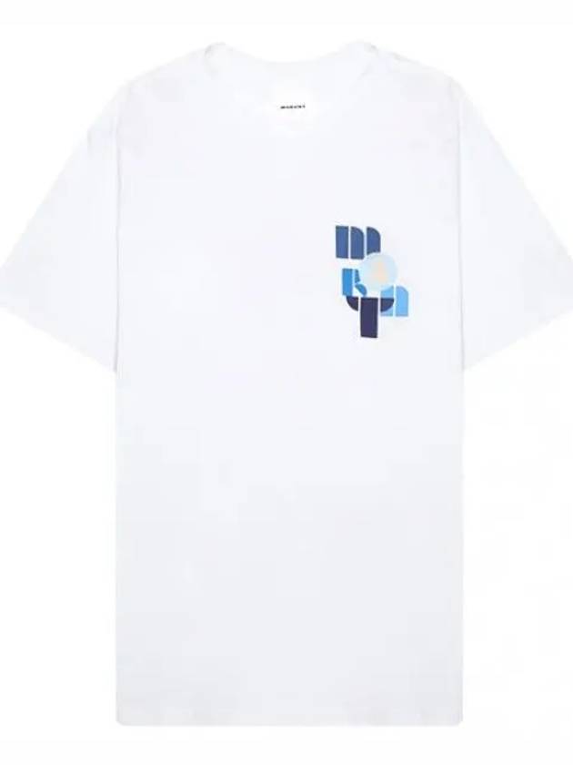 Zafer logo short sleeve t shirt - ISABEL MARANT - BALAAN 1