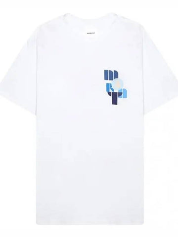 Zafer logo short sleeve t shirt - ISABEL MARANT - BALAAN 1