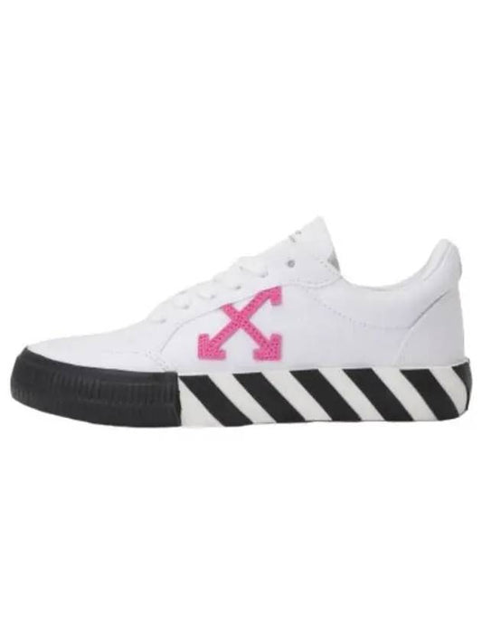 Low bulk size canvas sneakers white black - OFF WHITE - BALAAN 1