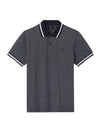 Men's Mathias Short Sleeve Polo Shirt Grey - A.P.C. - BALAAN 2