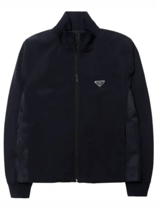 Technical fabric zipper jacket men - PRADA - BALAAN 1