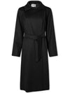 Women's Manuela Icon Coat Black - MAX MARA - BALAAN.