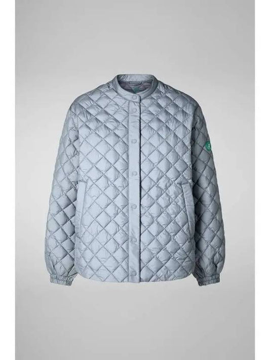 VESPER Diamond Quilted Jacket Blue - SAVE THE DUCK - BALAAN 1