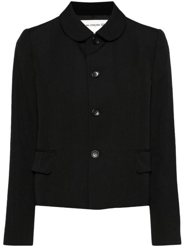 Wool Jacket Black - COMME DES GARCONS - BALAAN 2