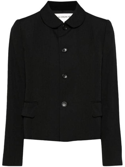 Wool Jacket Black - COMME DES GARCONS - BALAAN 2