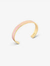 Cord Bangle Bracelet Gold Pink - DIOR - BALAAN 4