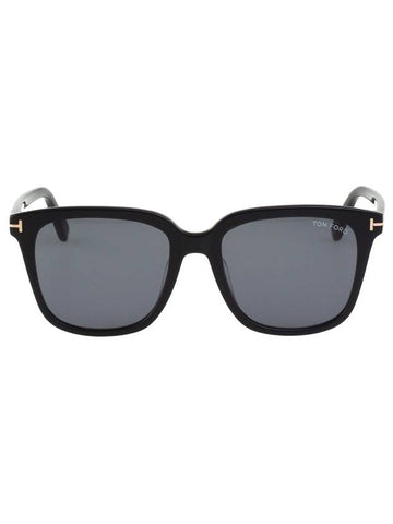 Eyewear Horn-Rim Acetate Sunglasses Black - TOM FORD - BALAAN 1