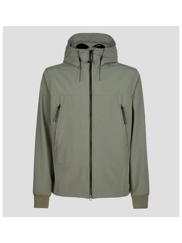 Shell R Goggle Hooded Jacket Green - CP COMPANY - BALAAN 2