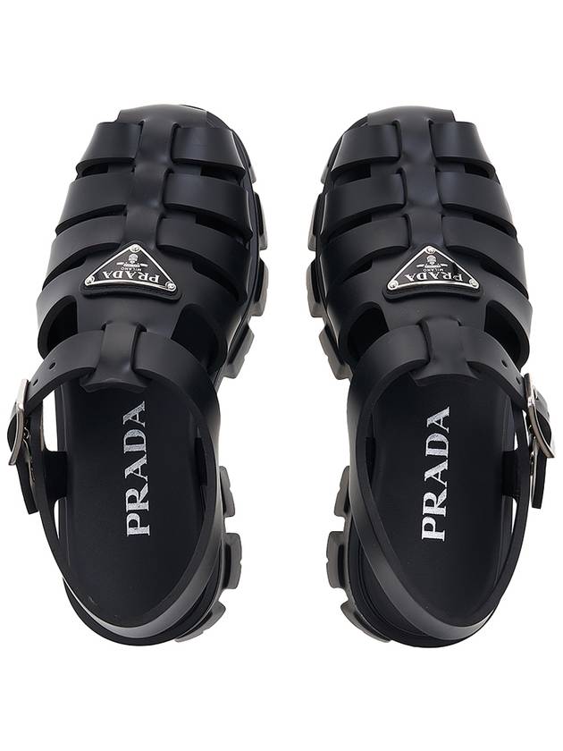 Women s Foam Rubber Sandals 1X853M 3LKK F0002 - PRADA - BALAAN 6