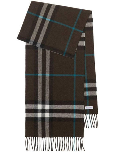 Vintage Check Cashmere Scarf 8091005 - BURBERRY - BALAAN 1