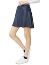 Women's Effortless Golf Skirt Twilight Navy - G/FORE - BALAAN 6