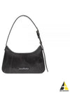 Platt Micro Leather Shoulder Bag Black - ACNE STUDIOS - BALAAN 2