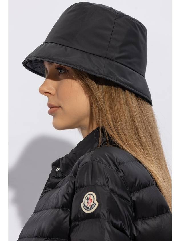 embossed bucket hat black - MONCLER - BALAAN 4