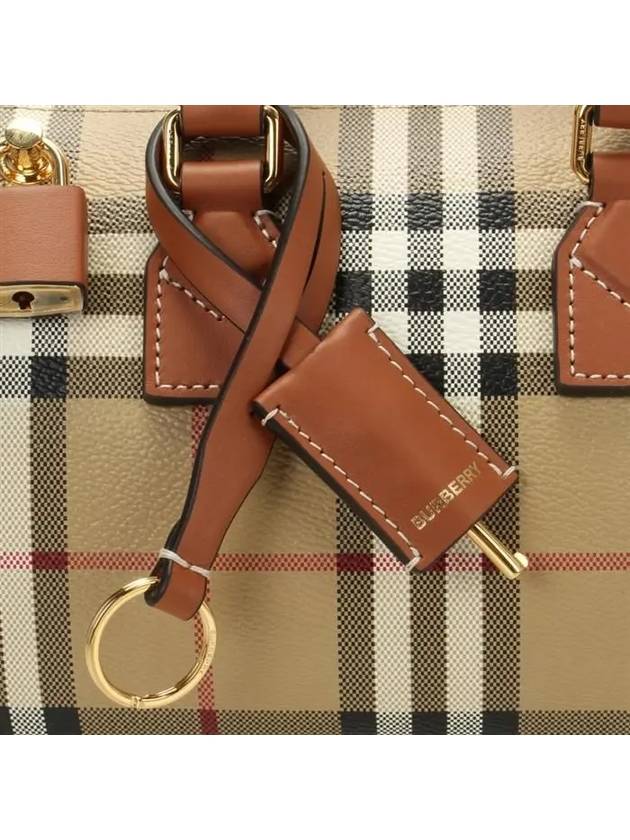 Mini Check Bowling Bag 8092130 1 - BURBERRY - BALAAN 7