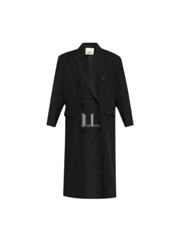 Lexana Trench Coat Navy - ISABEL MARANT - BALAAN 2