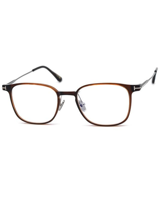 Eyewear Square Acetate Eyeglasses Brown - TOM FORD - BALAAN 2