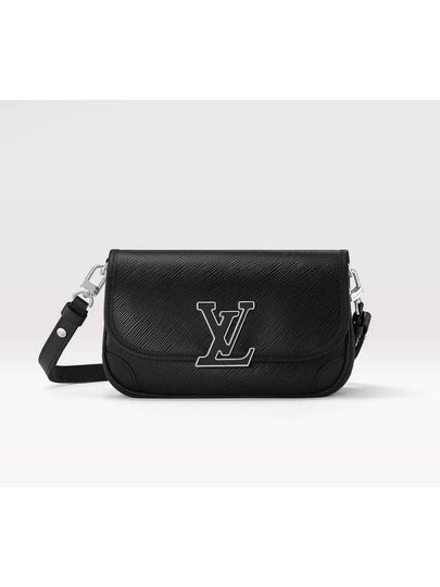 Women s Bush leather mini bag cross black 59386 - LOUIS VUITTON - BALAAN 2