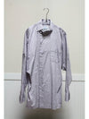 Purple Flower Asymmetric Shirt - VIVIENNE WESTWOOD - BALAAN 1