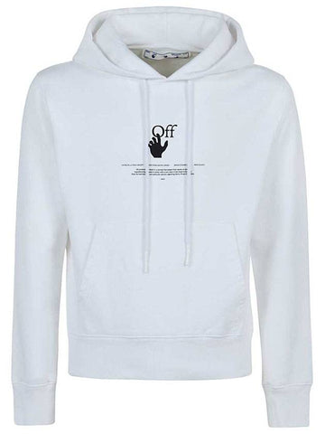 Bubble Graffiti Logo Hood White - OFF WHITE - BALAAN 1