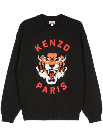 Kenzo Rws Lucky Tiger Jumper Clothing - KENZO - BALAAN 1