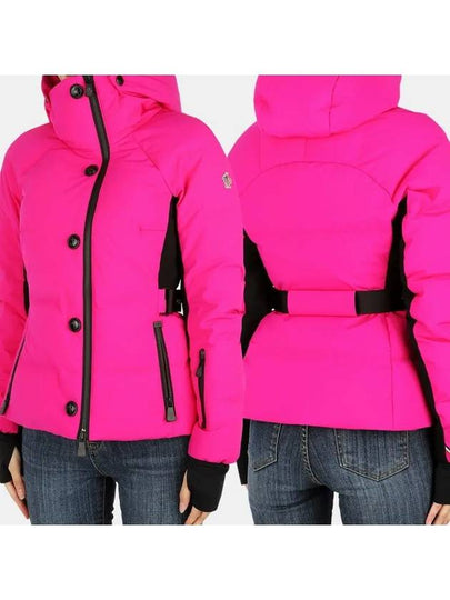 22 F W Women's GUYANE Down Short Padded Jacket Pink 1A51240 53861 555 - MONCLER - BALAAN 2