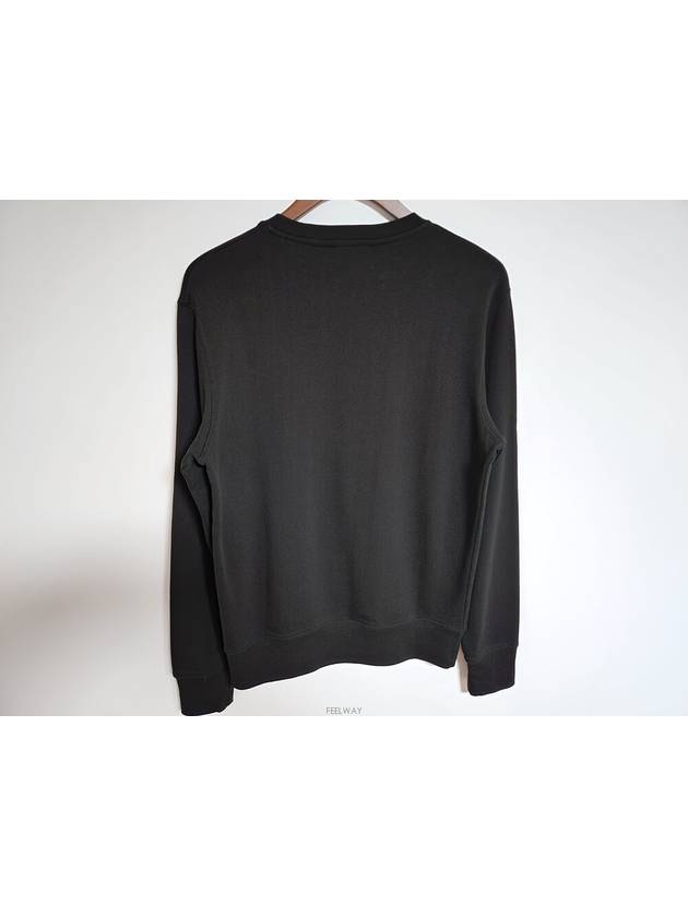 XS Acne Black Microphone Embroidery Sweatshirt 1H5163 - ACNE STUDIOS - BALAAN 7