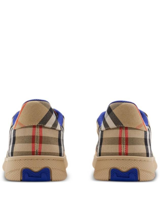 Terrace Check Low Top Sneakers Beige - BURBERRY - BALAAN 4