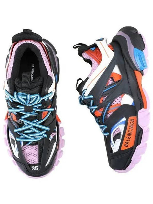 Track Trainer Low Top Sneakers Black Orange - BALENCIAGA - BALAAN 2