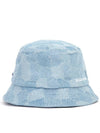 BBD Patchwork Denim Bucket Hat Light Blue - BLACKBLOND - BALAAN 3