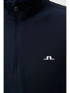 Men s Luke Quarter Zip up Golf Midlayer Navy GMJS10943 6855 - J.LINDEBERG - BALAAN 4