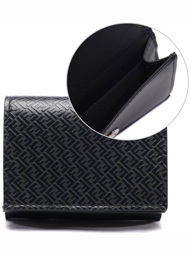 Micro FF Halfwallet Black - FENDI - BALAAN.