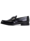 Brushed Leather Loafers Black - PRADA - BALAAN 4