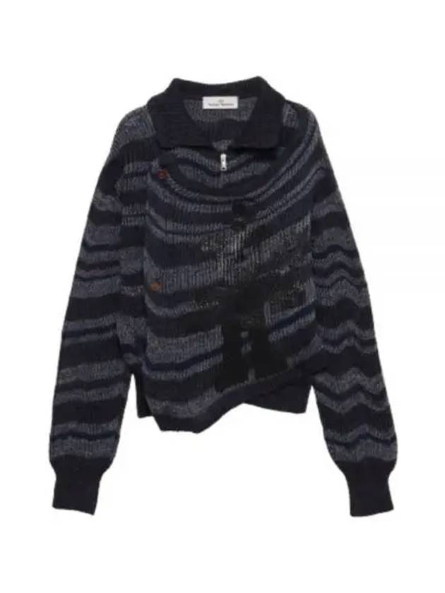 Bedrock Cardigan Black - VIVIENNE WESTWOOD - BALAAN 2