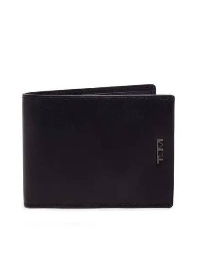 Nassau SLG Double Billfold Half Wallet Black Smooth 152359T060 - TUMI - BALAAN 1