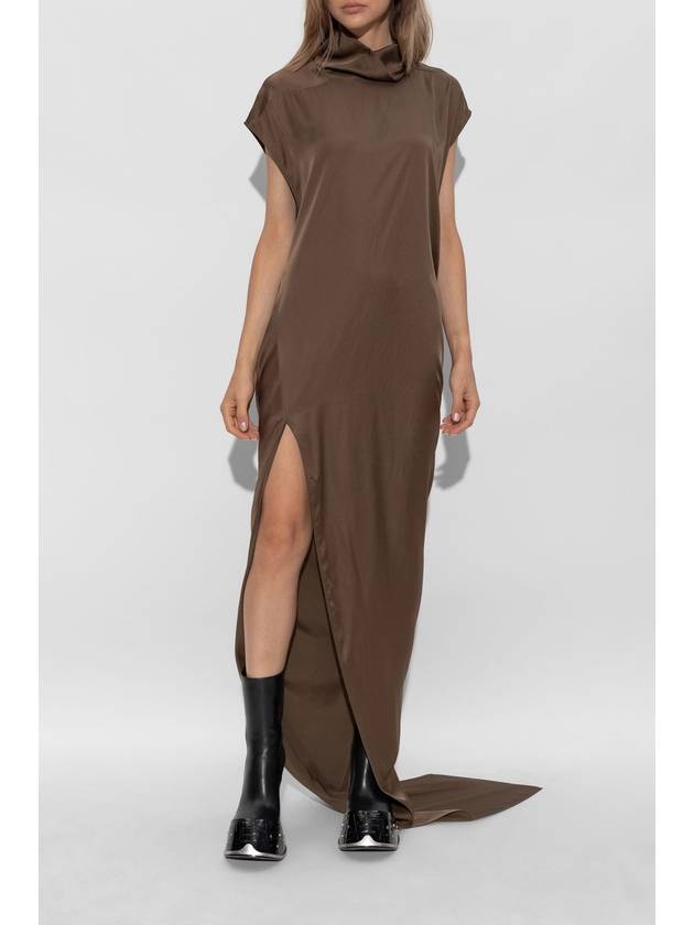 Rick Owens Dress Edfu, Women's, Brown - RICK OWENS - BALAAN 3