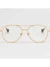 Sunglasses ML0121 030 Gold Boeing Transparent UV Protection - MONCLER - BALAAN 5