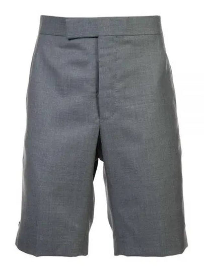 Twill Classic Backstrap Shorts Medium Grey - THOM BROWNE - BALAAN 2