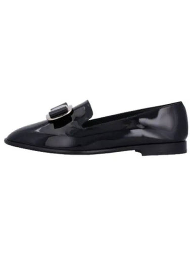 Ferragamo New Vara Plate Loafers Black Shoes - SALVATORE FERRAGAMO - BALAAN 1