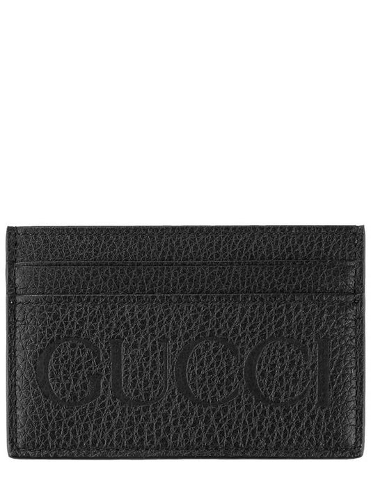 Logo Card Wallet Black - GUCCI - BALAAN 2