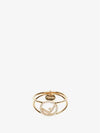 F is crystalembellished ring gold - FENDI - BALAAN 4
