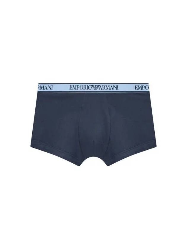 UNDERWEAR Men s Line Banding Solid Stretch Drawn Navy - EMPORIO ARMANI - BALAAN 1