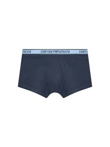 UNDERWEAR Men s Line Banding Solid Stretch Drawn Navy - EMPORIO ARMANI - BALAAN 1