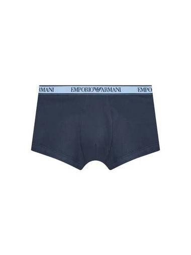 UNDERWEAR Men s Line Banding Solid Stretch Drawn Navy - EMPORIO ARMANI - BALAAN 1