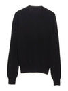 Women s Red Waffen V neck Cardigan AX N007 051 1 - COMME DES GARCONS - BALAAN 3